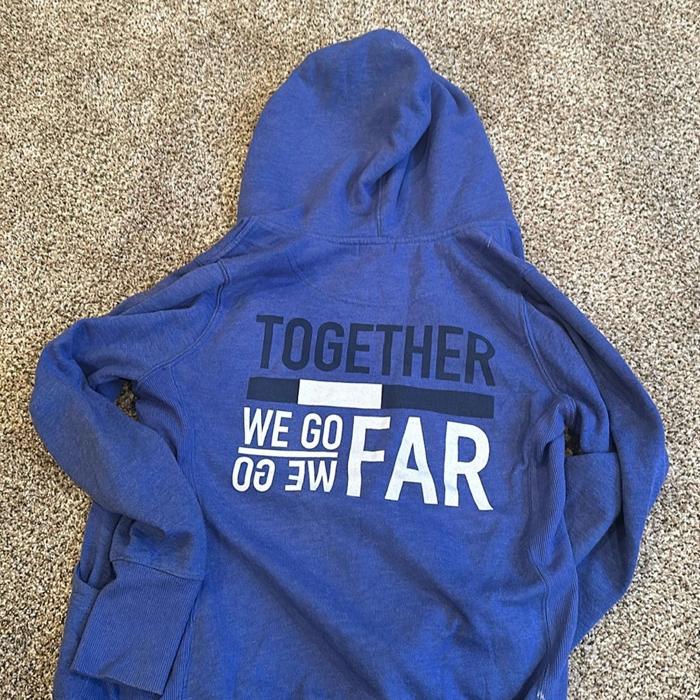 peloton zip up hoodie